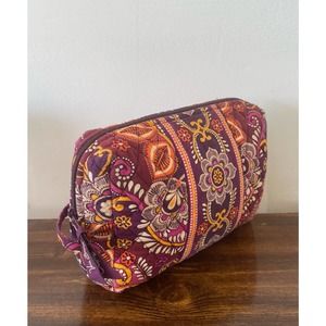Vera Bradley Vintage Safari Sunsey Makeup Bag